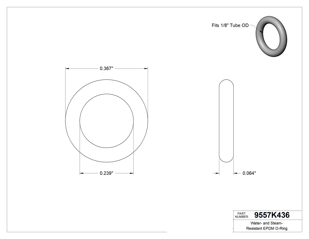 Technical drawing - 9557K436